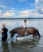 Pientä pulikointia Mallasvedessä.
Kuva Iida Haapakoski